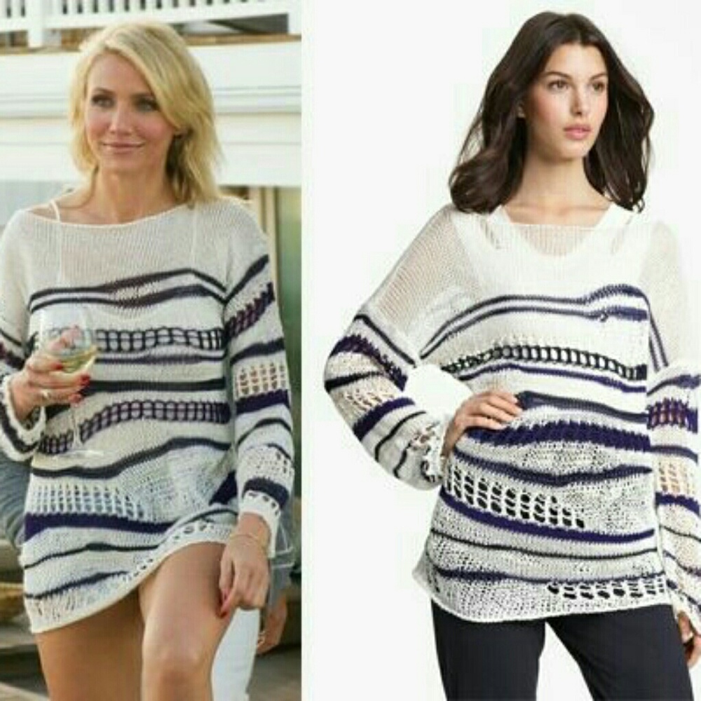 ISO “in search of” ISO Jean Paul Gaultier Fuzzi Striped Sweater
